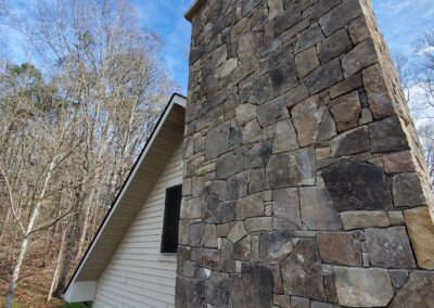 stone chimney veneer