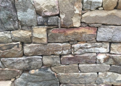 stone wall close-up