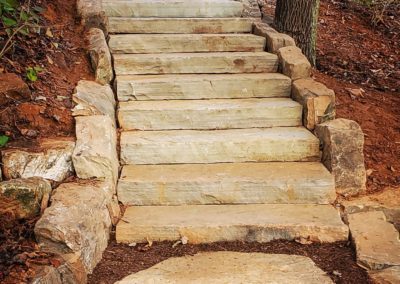 stone staircase